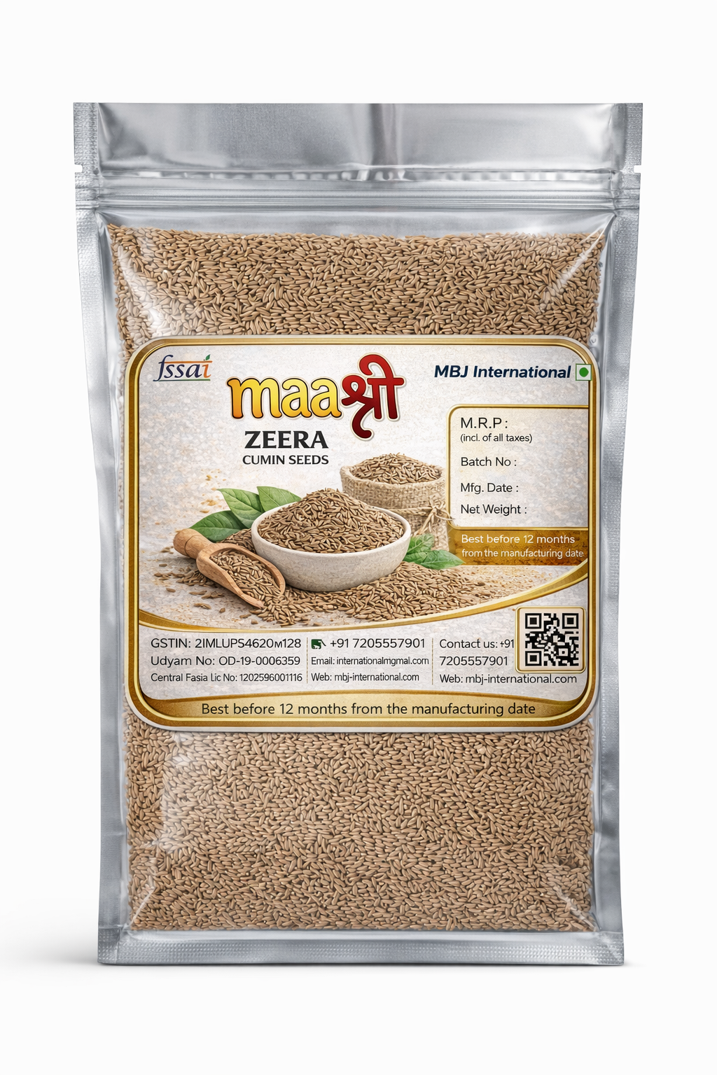 maaश्री Cumin Seeds (100 g) | Zeera |Aromatic & Flavorful