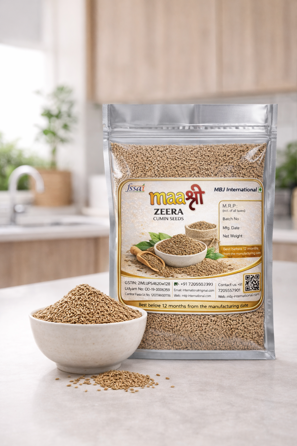maaश्री Cumin Seeds (100 g) | Zeera |Aromatic & Flavorful